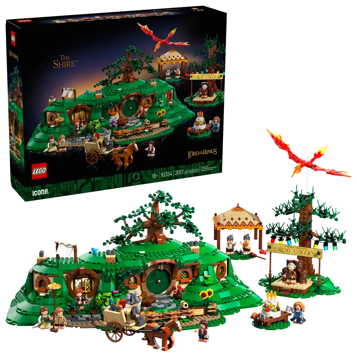 LEGO Icons The Lord of the Rings: The Shire (10354)