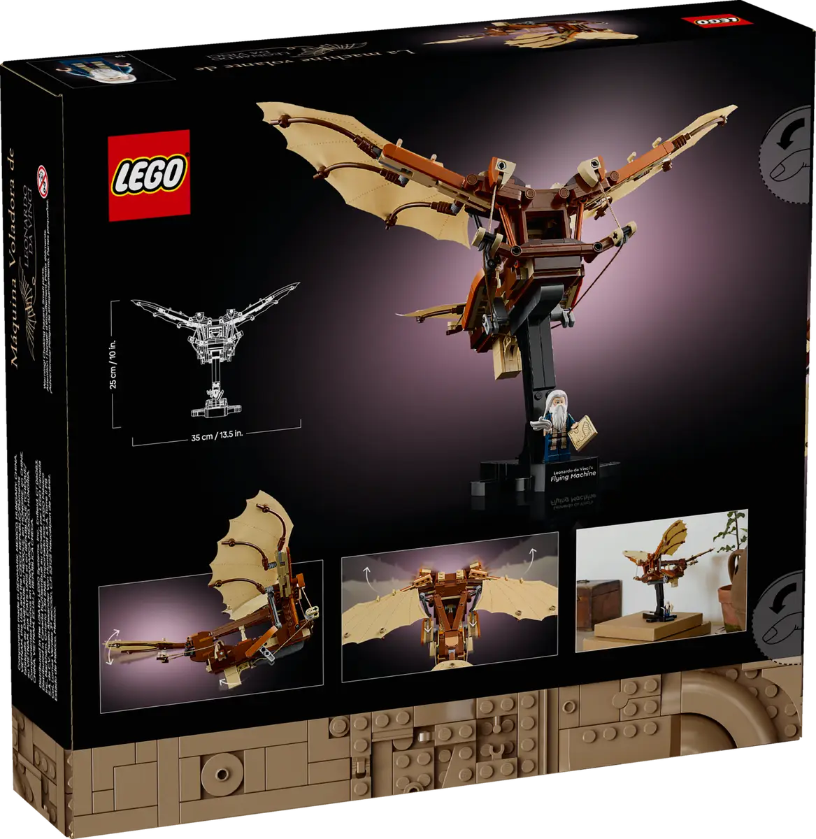 LEGO Icons Leonardo da Vinci’s Flying Machine (10363)
