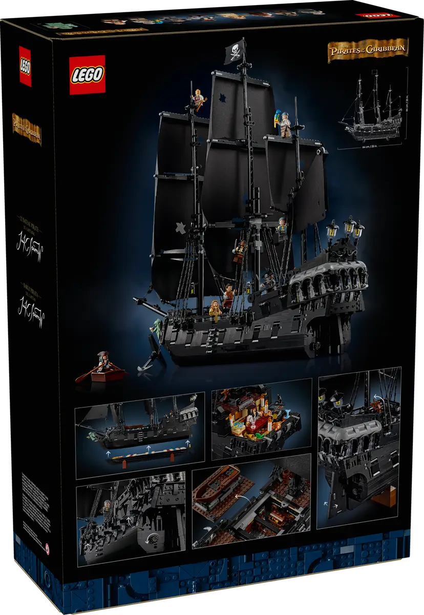 LEGO Icons Captain Jack Sparrow’s Pirate Ship (10365)