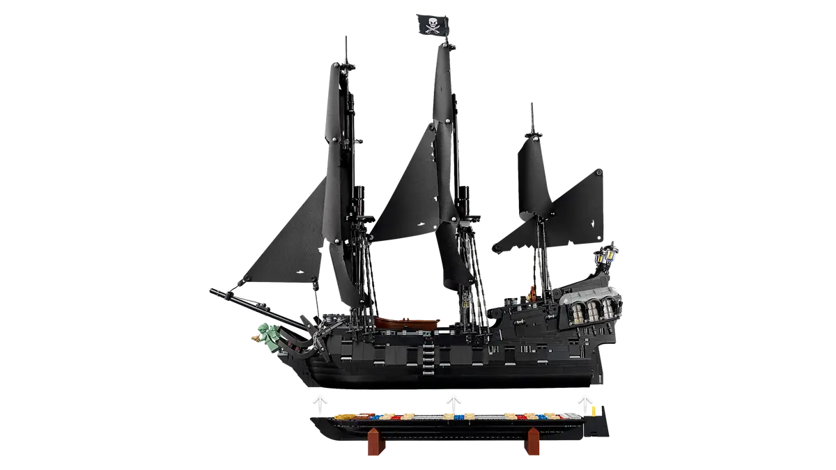 LEGO Icons Captain Jack Sparrow’s Pirate Ship (10365)