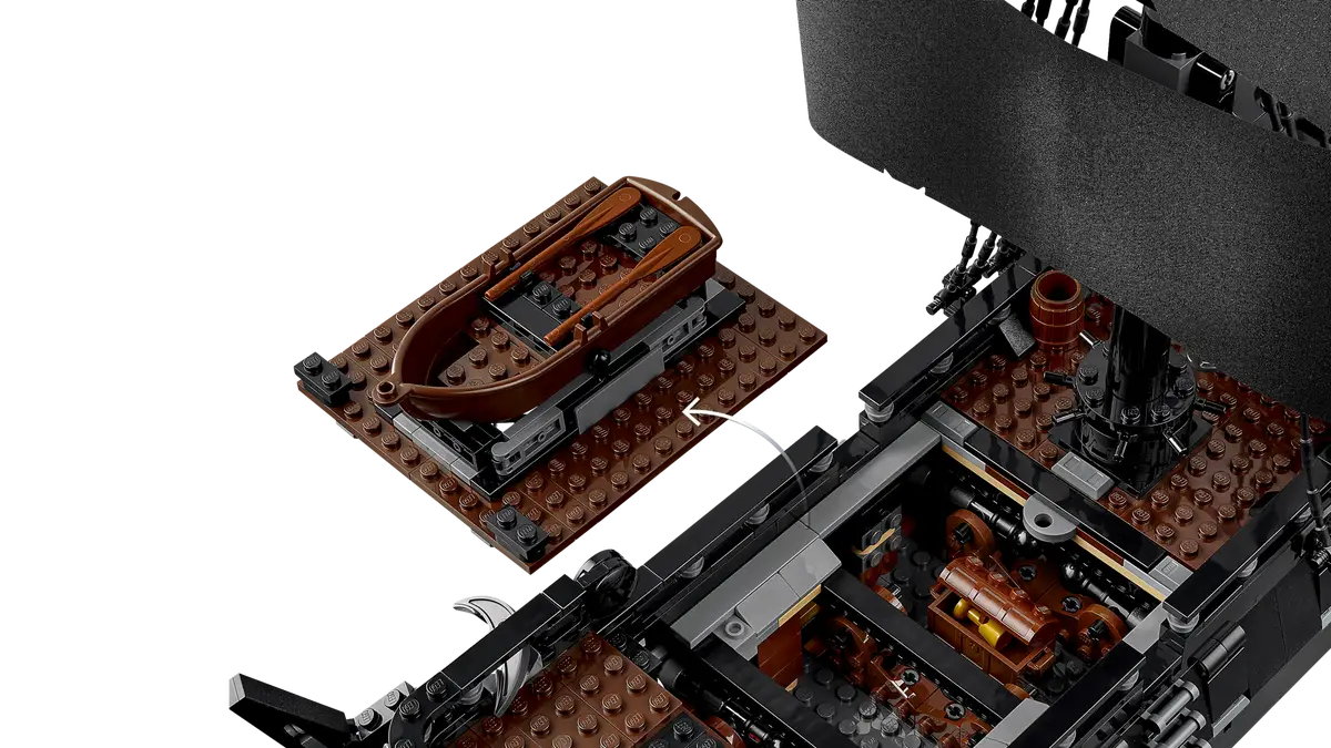 LEGO Icons Captain Jack Sparrow’s Pirate Ship (10365)