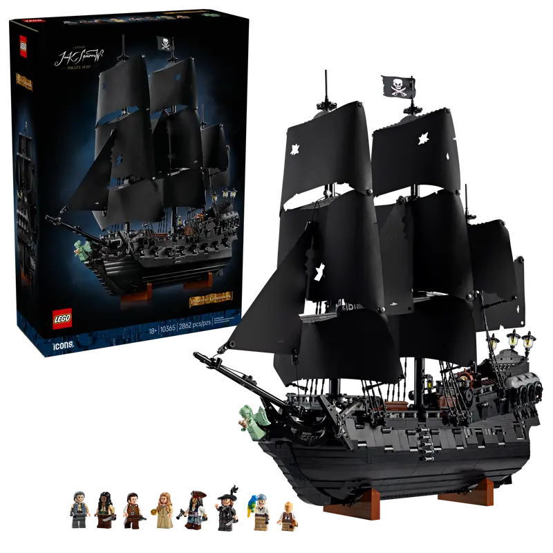 LEGO Icons Captain Jack Sparrow’s Pirate Ship (10365)