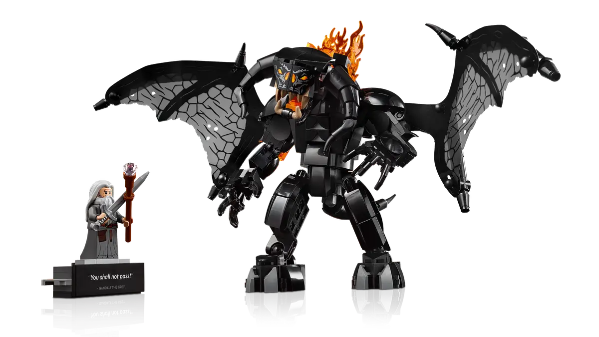 LEGO Icons The Lord of the Rings: Balrog Book Nook (10367)