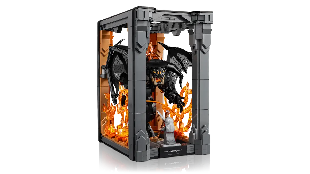 LEGO Icons The Lord of the Rings: Balrog Book Nook (10367)