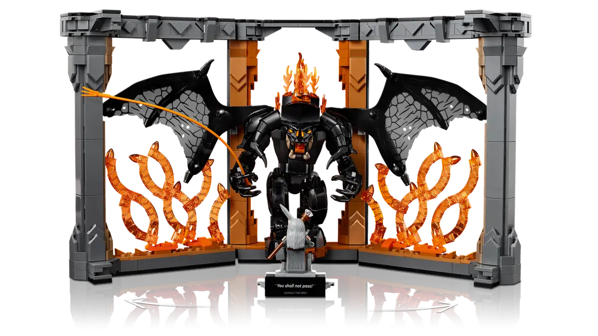 LEGO Icons The Lord of the Rings: Balrog Book Nook (10367)