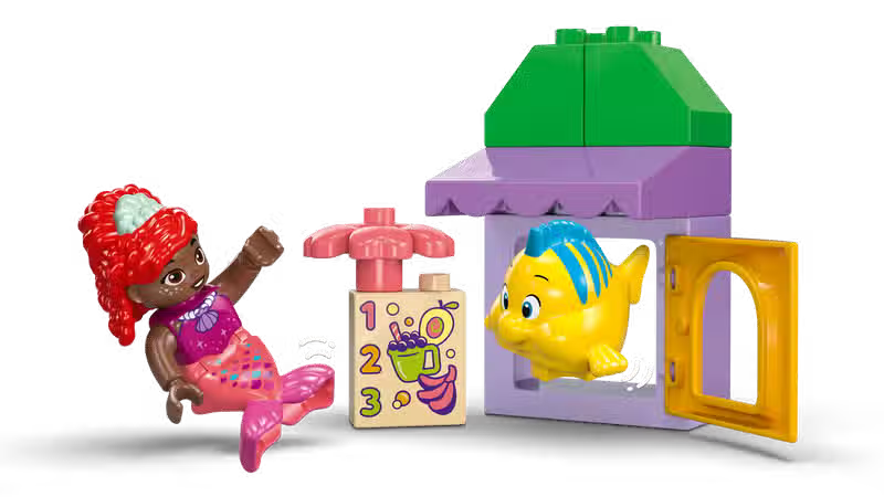 LEGO DUPLO  Ariel and Flounder’s Café Stand (10420)
