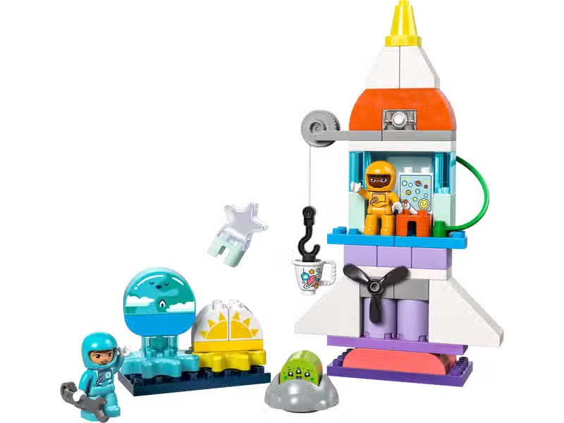 LEGO DUPLO 3-in-1 Space Shuttle Adventure (10422)
