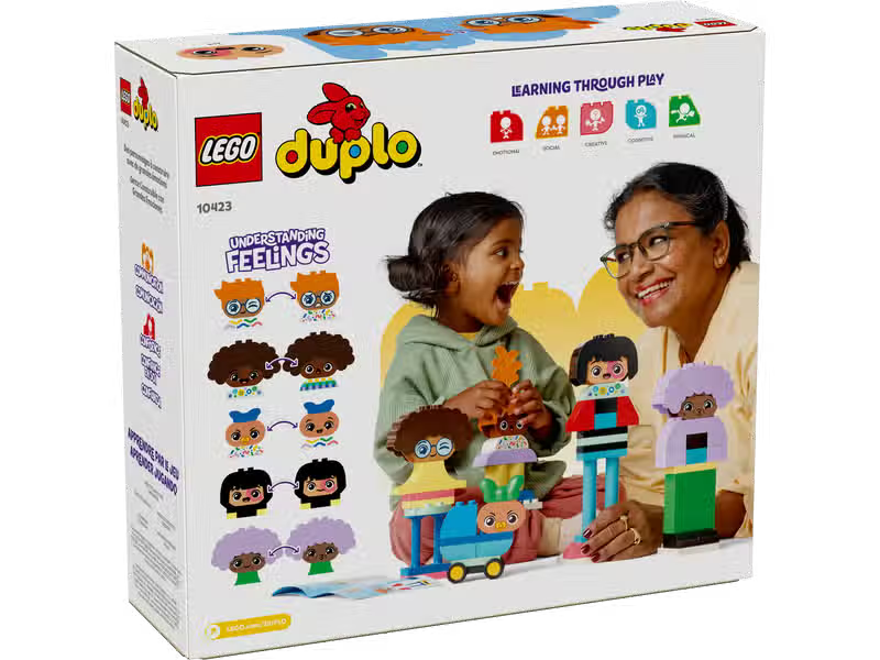 LEGO DUPLO Town Buildable People with Big Emotions (10423)
