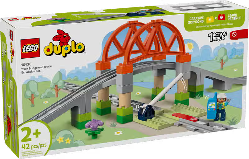 LEGO DUPLO Bridge and Rails Expansion Set (10426)