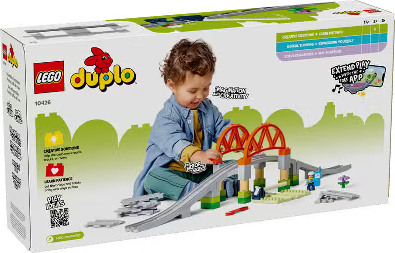 LEGO DUPLO Bridge and Rails Expansion Set (10426)