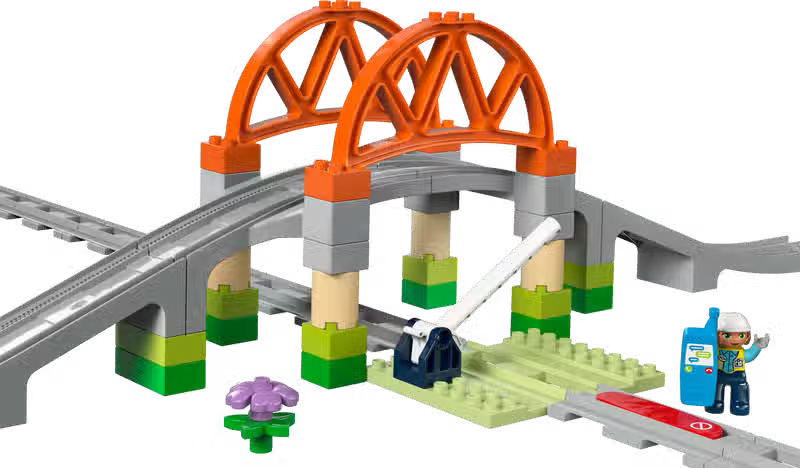 LEGO DUPLO Bridge and Rails Expansion Set (10426)
