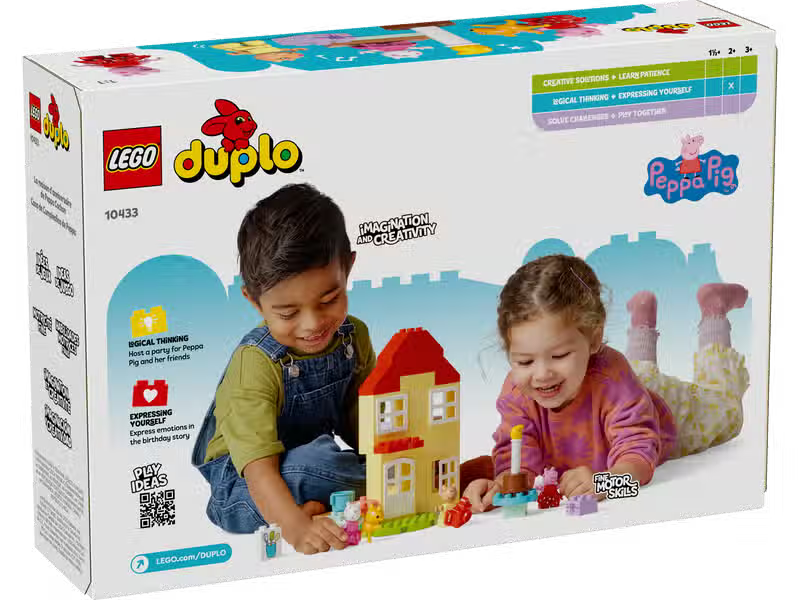 LEGO DUPLO Peppa Pig Birthday House (10433)