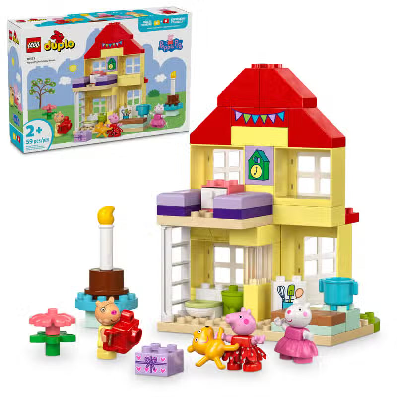 LEGO DUPLO Peppa Pig Birthday House (10433)