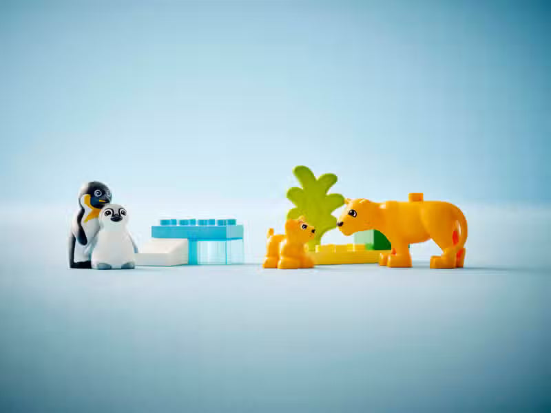 LEGO DUPLO Wild Animal Families Penguins and Lions (10442)
