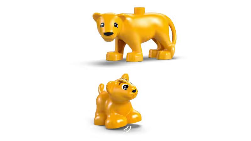 LEGO DUPLO Wild Animal Families Penguins and Lions (10442)