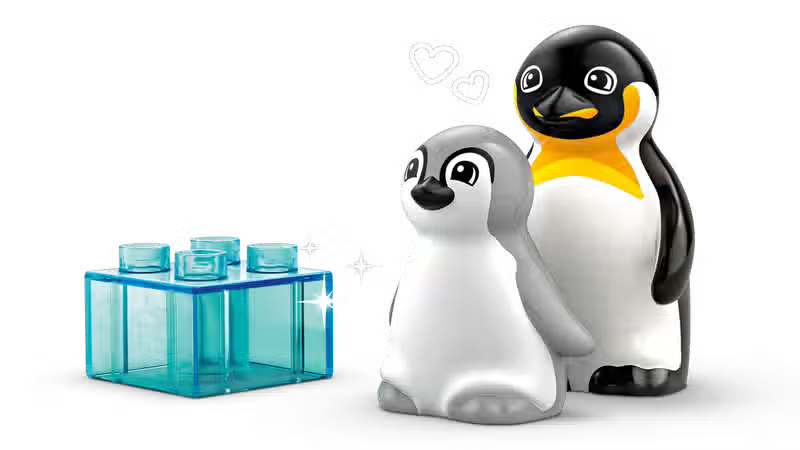 LEGO DUPLO Wild Animal Families Penguins and Lions (10442)