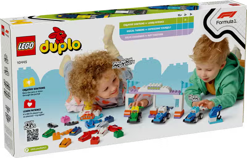 LEGO DUPLO Formula 1 Race Cars and Drivers (10445)