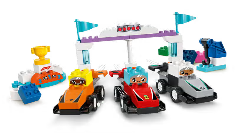 LEGO DUPLO Formula 1 Race Cars and Drivers (10445)