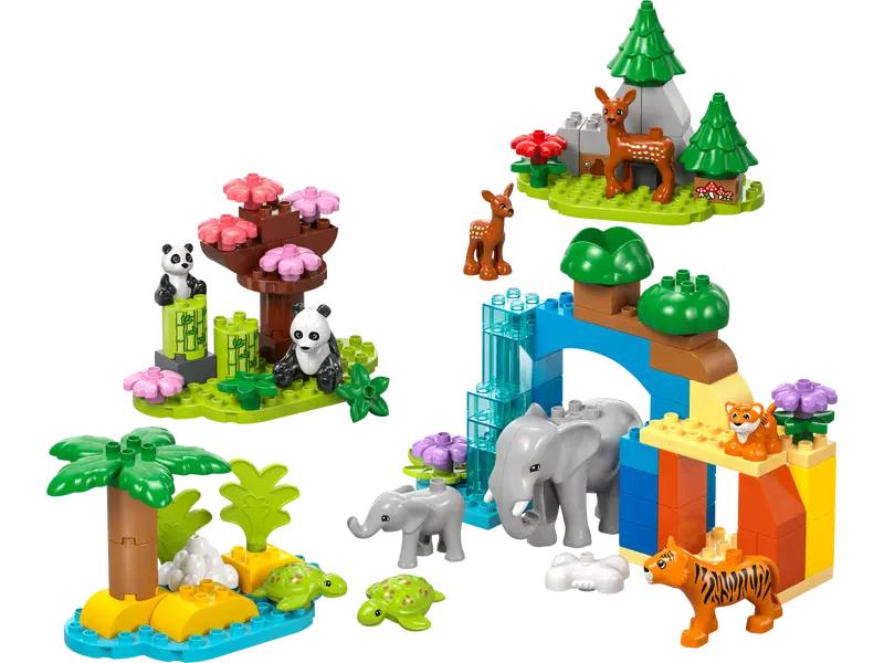 LEGO DUPLO Town Wild Animal Families 3 in 1