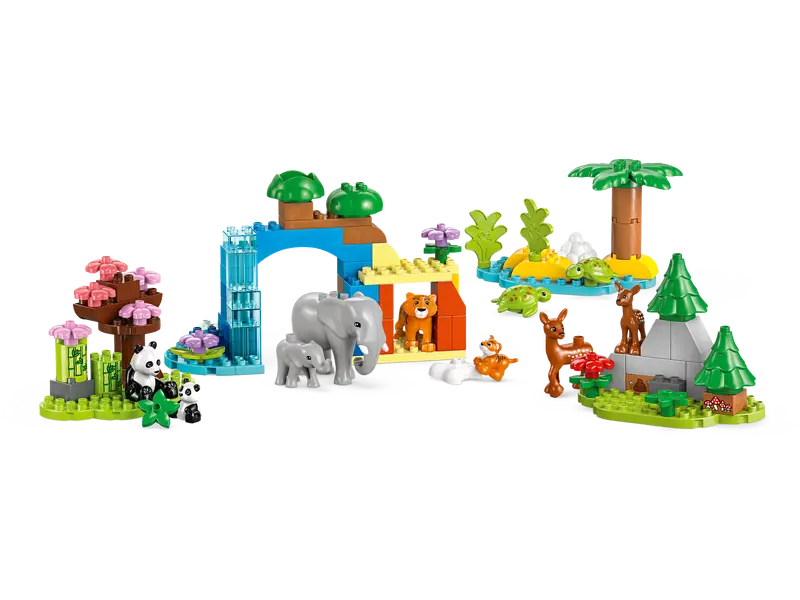 LEGO DUPLO Town Wild Animal Families 3 in 1