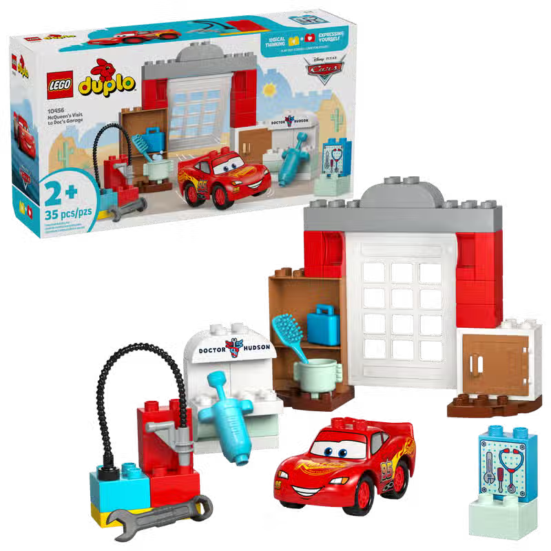 LEGO DUPLO Disney and Pixar Cars McQueen & Mater’s Garage Visit (10456)