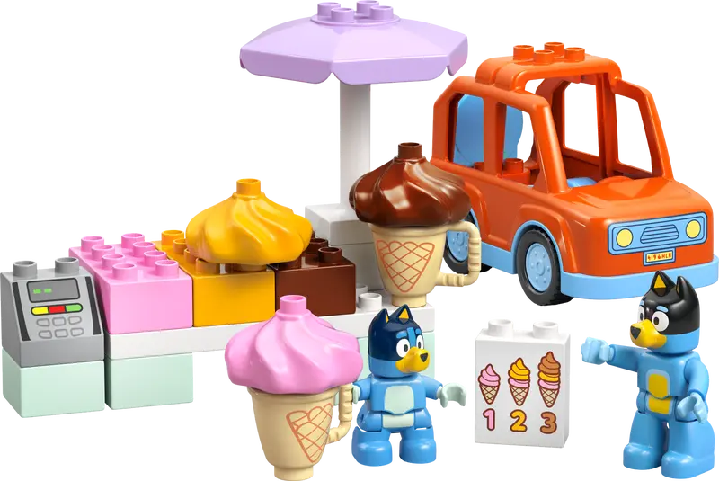 LEGO Bluey Ice Cream Outing