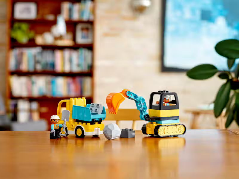 LEGO DUPLO Truck & Tracked Excavator (10931)