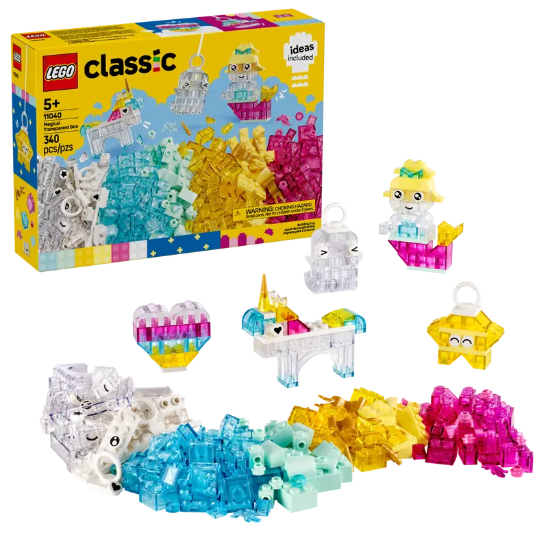 LEGO Classic Creative Transparent Bricks (11040)