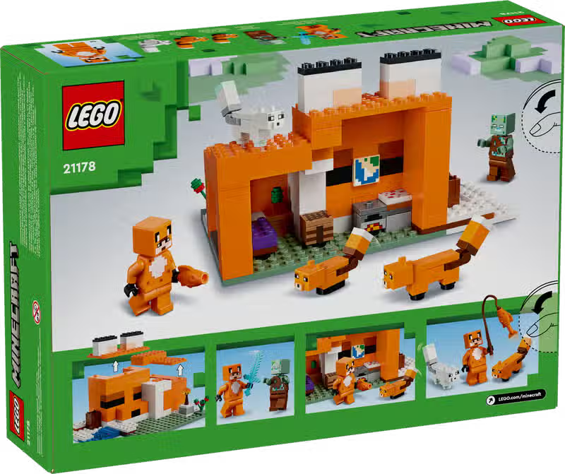 LEGO Minecraft The Fox Lodge (21178)