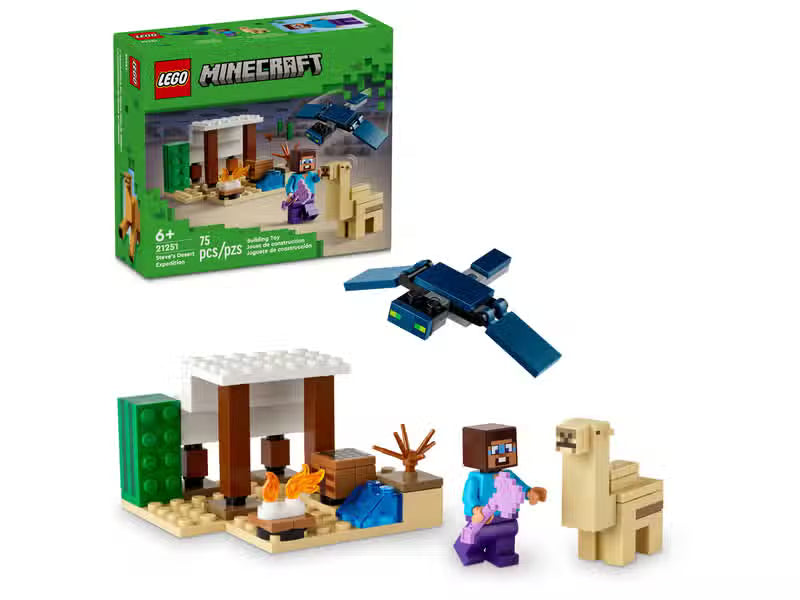 LEGO Minecraft Steve’s Desert Expedition (21251)