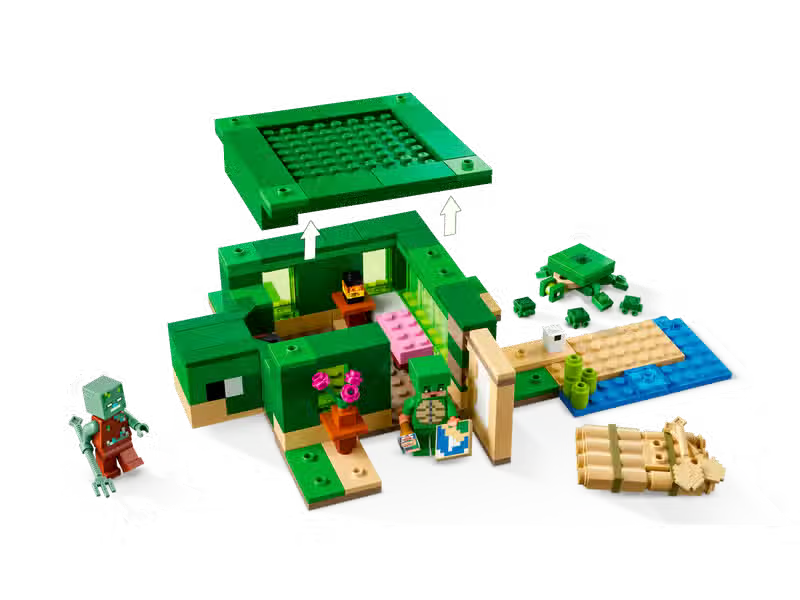 LEGO Minecraft The Turtle Beach House (21254)