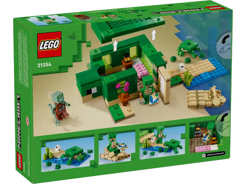LEGO Minecraft The Turtle Beach House (21254)
