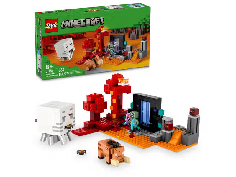 LEGO Minecraft The Nether Portal Ambush (21255)