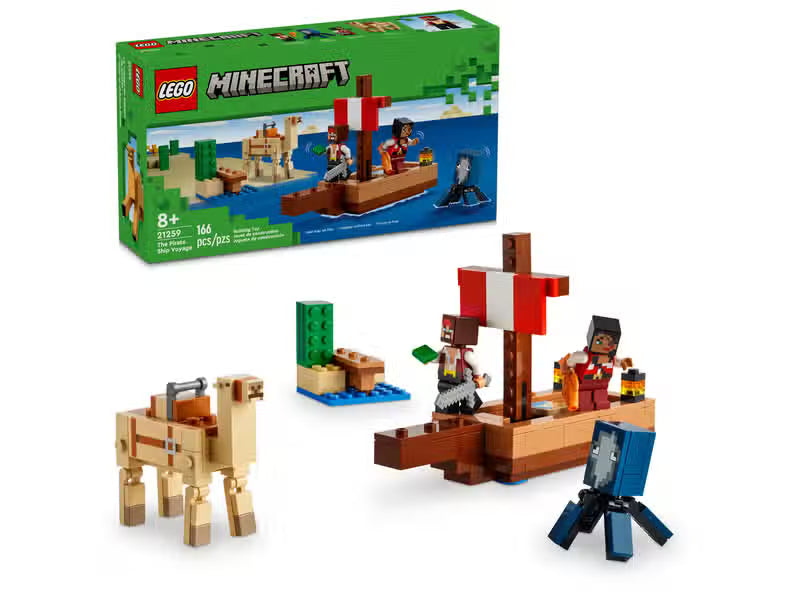 LEGO Minecraft Pirate Ship Voyage (21259)