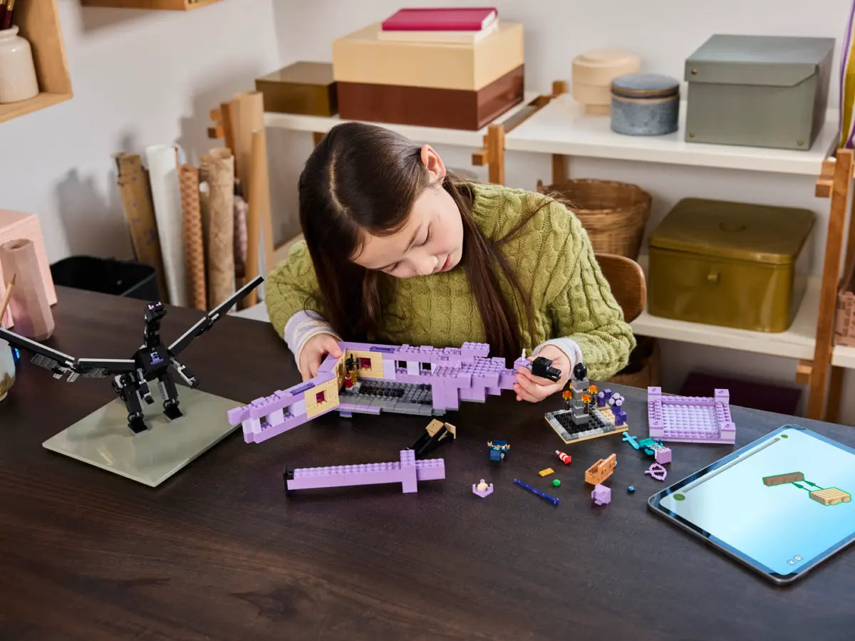 LEGO Minecraft The Ender Dragon and End Ship