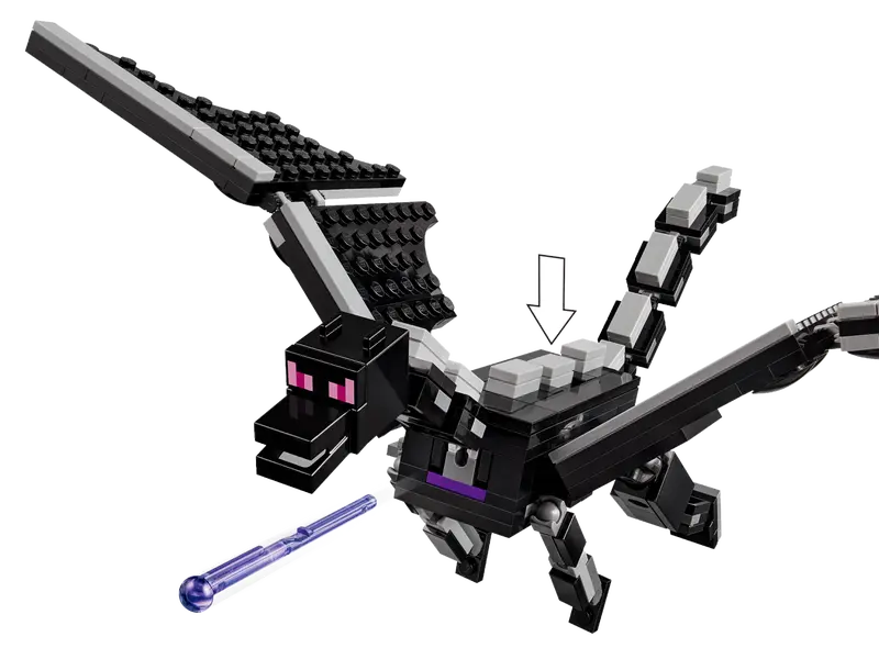 LEGO Minecraft The Ender Dragon and End Ship