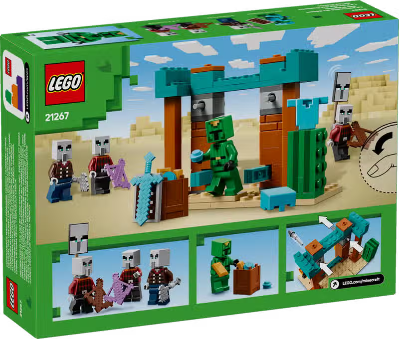 LEGO Minecraft Desert Outpost Raid (21267)