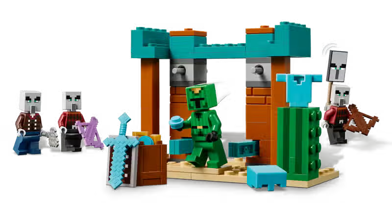 LEGO Minecraft Desert Outpost Raid (21267)