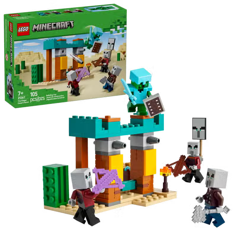 LEGO Minecraft Desert Outpost Raid (21267)