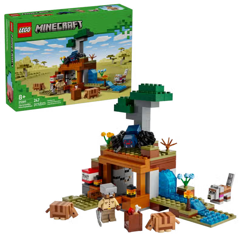 LEGO Minecraft The Mine and Armadillo Adventure (21269)