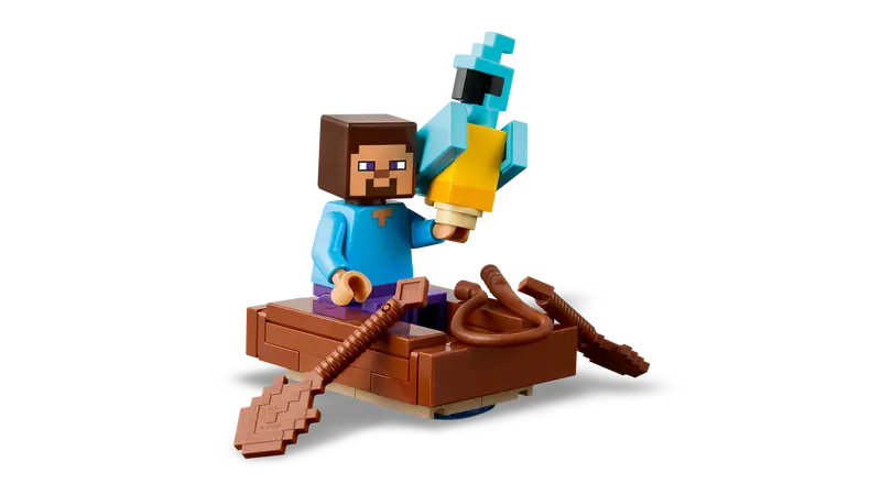 LEGO Minecraft TNT House in the Jungle