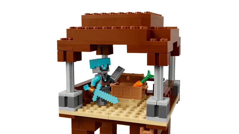 LEGO Minecraft The Pillager Base and Ravager
