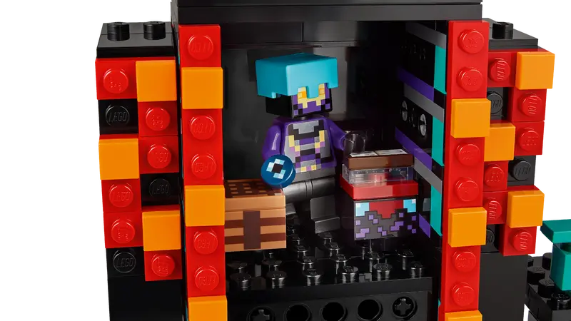 LEGO Minecraft Endeman Tower