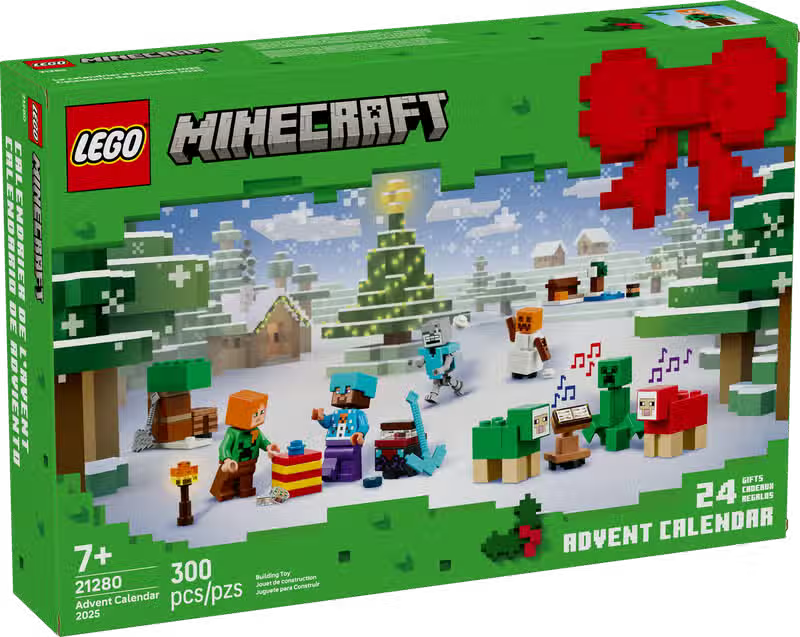 LEGO Minecraft Advent Calendar 2025 (21280)