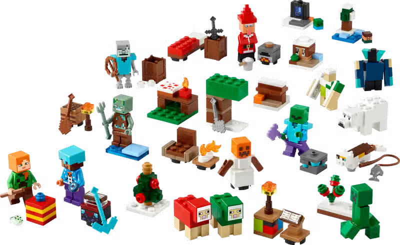 LEGO Minecraft Advent Calendar 2025 (21280)