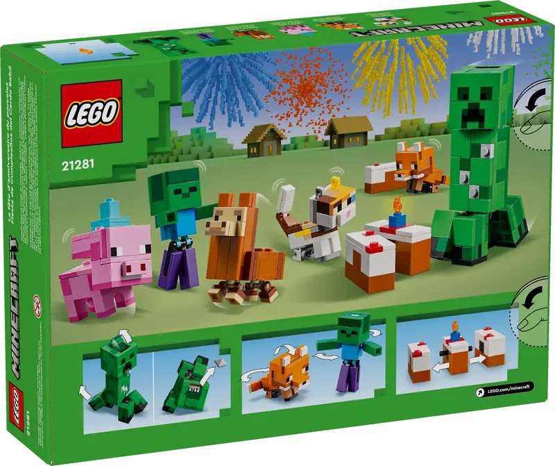 LEGO Minecraft Birthday Celebration Pig