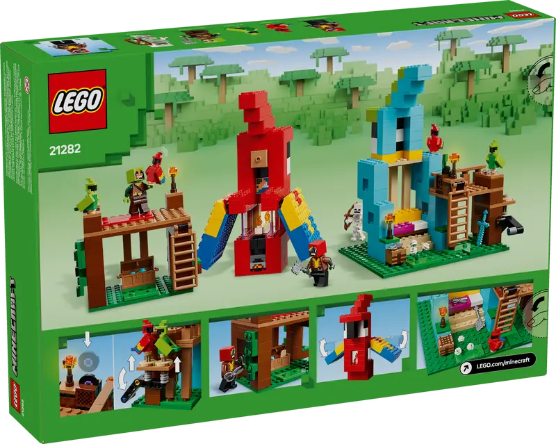 LEGO Minecraft Parrot House