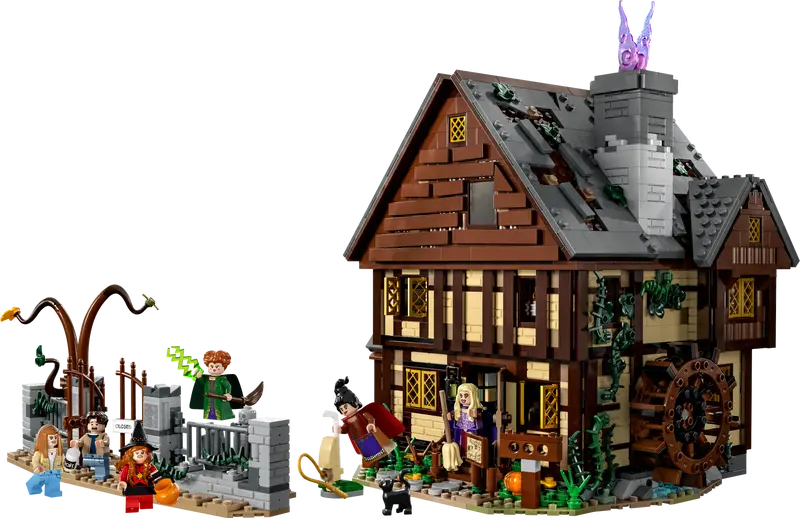 LEGO Ideas Disney Hocus Pocus The Sanderson Sisters’ Cottage (21341)