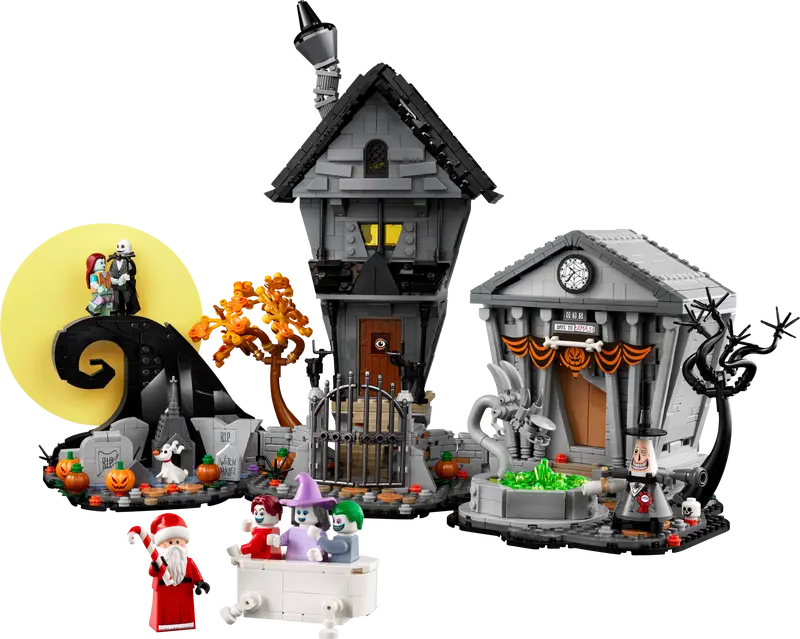 LEGO Ideas Disney Tim Burton’s The Nightmare Before Christmas Diorama (21351)