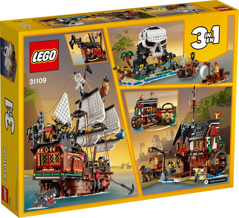 LEGO Creator 3-in-1 Pirate Ship (31109)